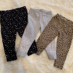 Baby girl leggings (3 pack)